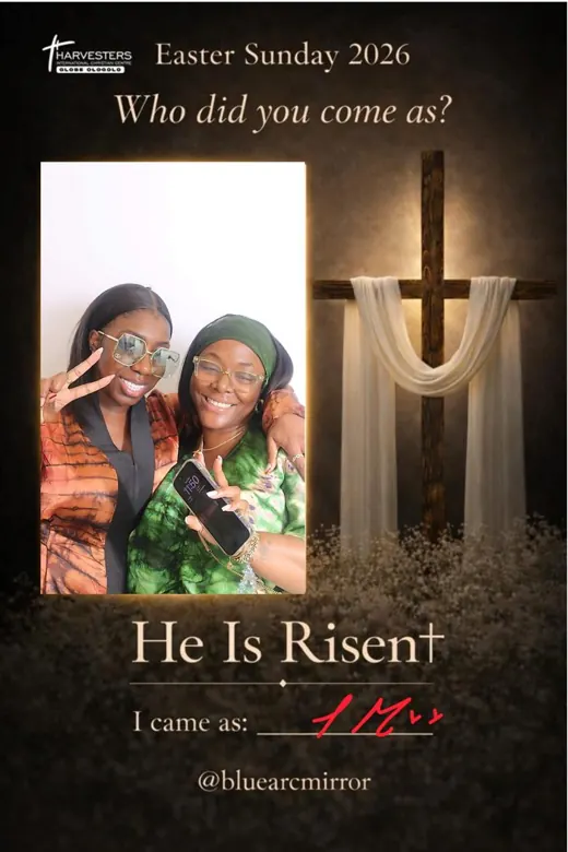 Easter Sunday 2026 "He Is Risen" church print